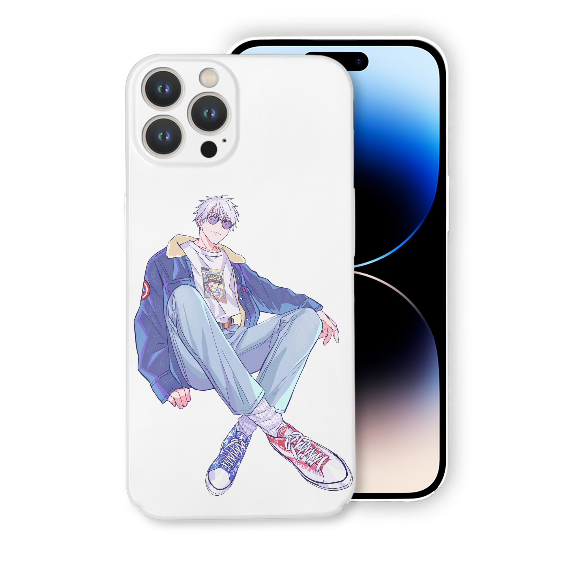 （画像用） 呪術廻戦 Jujutsu Kaisen 【iPhone 14シリーズ対応】ハードケース